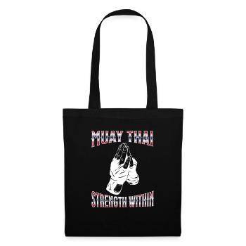 Muay Thai Boxing Muay Thai - Stoffbeutel - Schwarz - Vorne