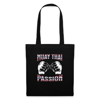 Muay Thai Boxe Muay Thai - Sac en tissu - noir - Devant