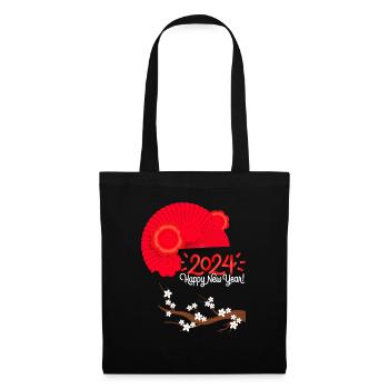 Bonne Année - Chinastyle - Sac en tissu - noir - Devant