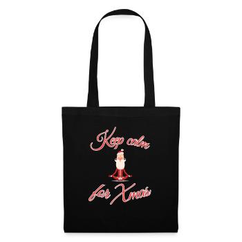 Santa Claus Meditation - Tote Bag - black - Front