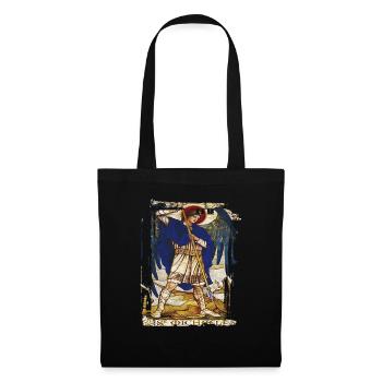 Archange, Saint, Religion, Dieu, Ange, Foi, Michaël - Sac en tissu - noir - Devant