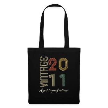 Cadeau d’anniversaire 13 ans - 2011 - Sac en tissu - noir - Devant