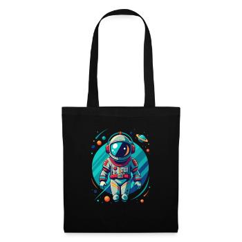 ASTRONAUT - Stoffbeutel - Schwarz - Vorne