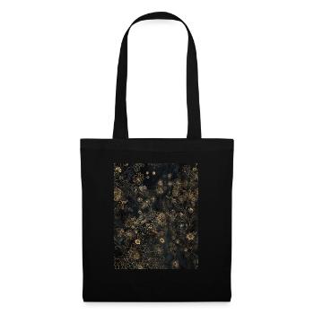 Midnight Mystique in Black and Gold - Tote Bag - black - Front