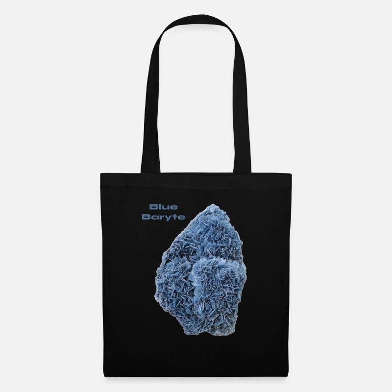 Blue Baryt Rumänien - Stoffbeutel - Schwarz