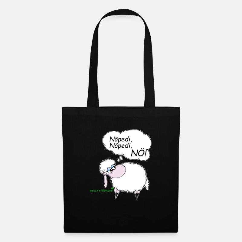 Nope, nope, nope! Wolly Sheepling Gaming - Tote Bag - black