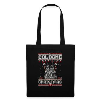 Cologne Köln Kölle Pull de Noël - Sac en tissu - noir - Devant