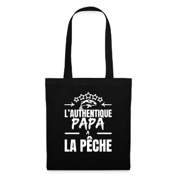 THE AUTHENTIC DAD - Tote Bag - black - Front
