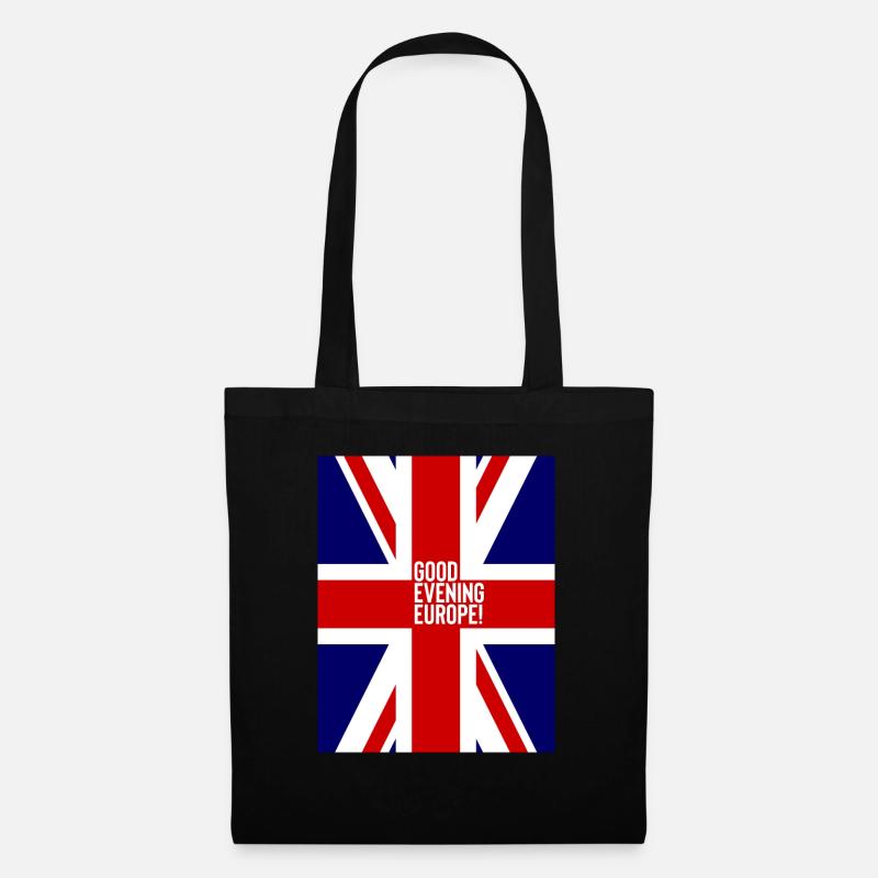Eurovision Großbritannien - Stoffbeutel - Schwarz
