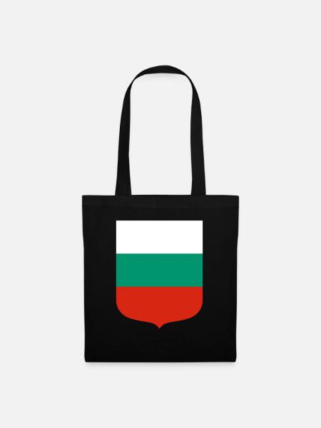 Bulgarien - Stoffbeutel - Schwarz