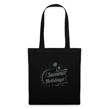 Summer Holidays - Sac en tissu - noir - Devant