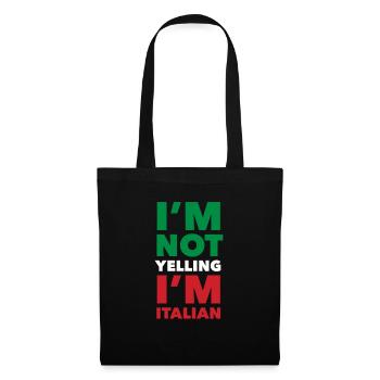 Funny Italian Gift - Tote Bag - black - Front