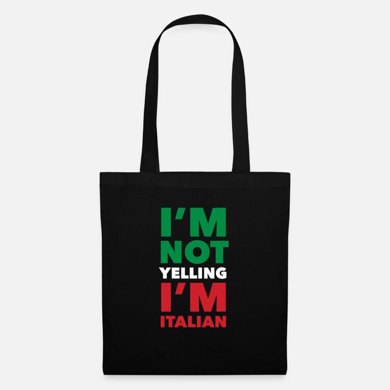 Funny Italian Gift - Tote Bag - black