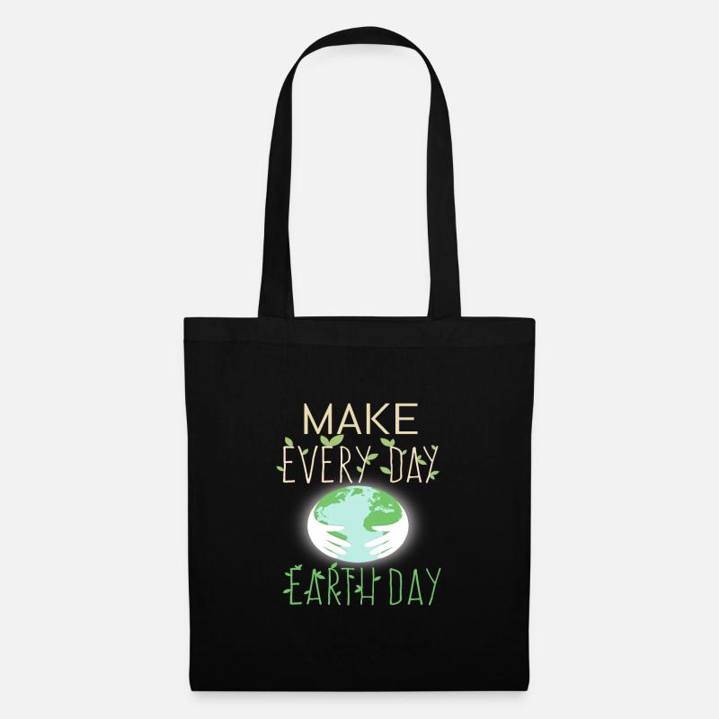 save the planet - Tote Bag - black