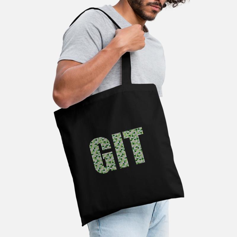 Git in Github style Tote Bag