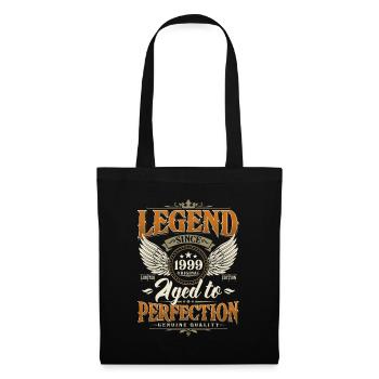 Légende depuis 1999 Vintage Vintage Anniversaire - Sac en tissu - noir - Devant
