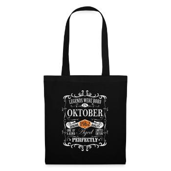 Legends were born October 1962 - Tote Bag - black - Front