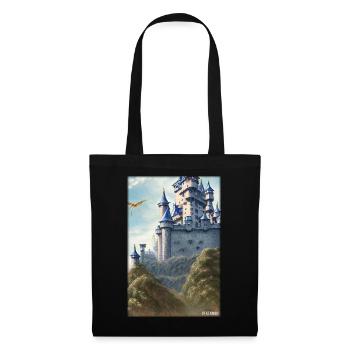 Castle Castle Fortress Architecture Landscape - Tote Bag - black - Front