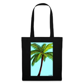 Palm Beach Holiday Summer Sun Sea Travel Holidays - Sac en tissu - noir - Devant