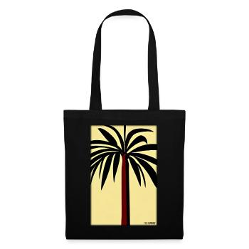 Palm Beach Holiday Summer Sun Sea Travel Holidays - Sac en tissu - noir - Devant