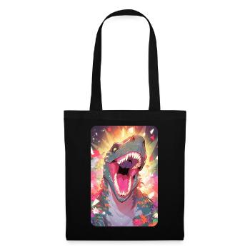 skate worm design 033 - Stoffbeutel - Schwarz - Vorne
