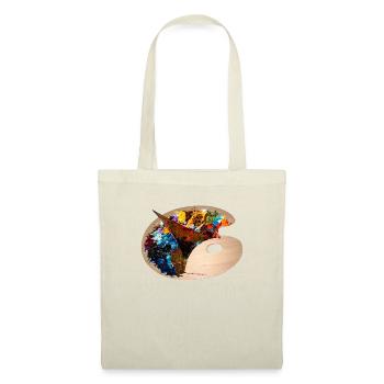 La palette de couleurs - Sac en tissu - nature - Devant