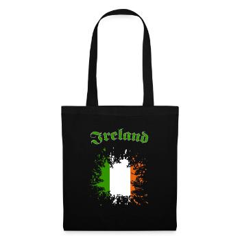 Ireland - Stoffbeutel - Schwarz - Vorne