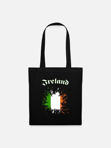 Ireland - Stoffbeutel - Schwarz