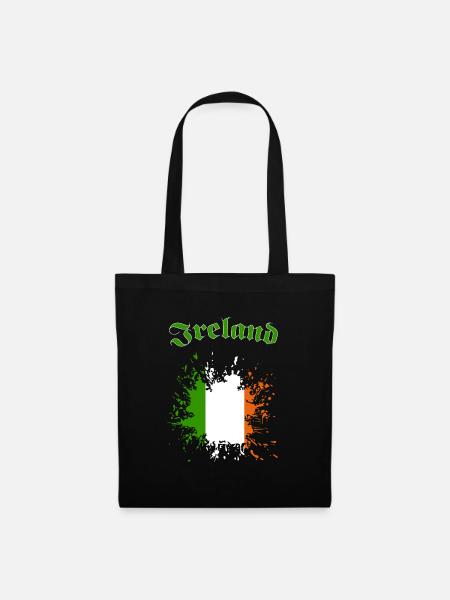 Ireland - Stoffbeutel - Schwarz