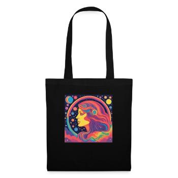 Vierge Horoscope Cadeau d’anniversaire - Sac en tissu - noir - Devant