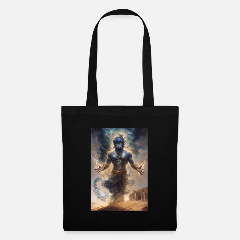 Gini Mythologie Mythos Geschenk - Stoffbeutel - Schwarz