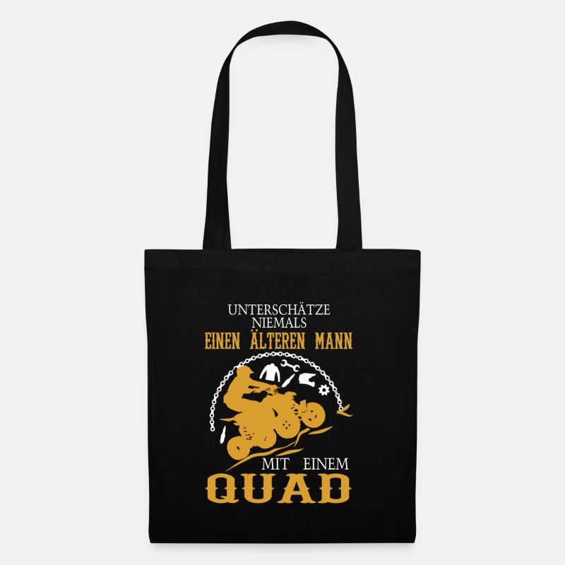 Quad Design - Stoffbeutel - Schwarz