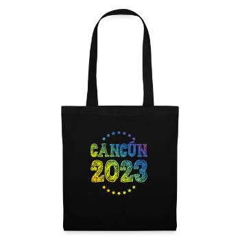 Cancun 2023 - Stoffbeutel - Schwarz - Vorne