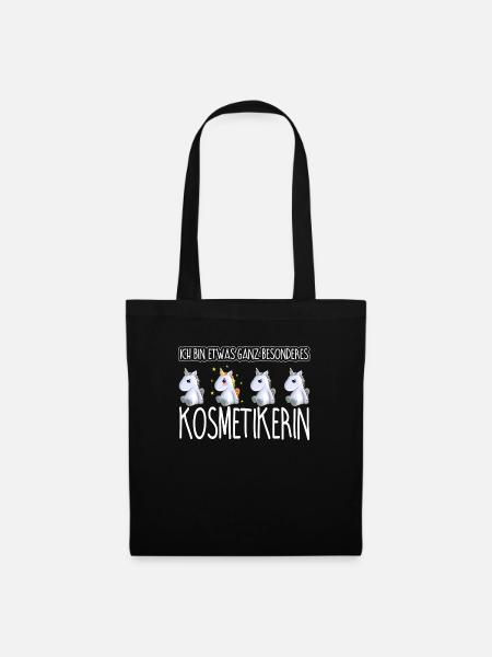 KOSMETIKERIN - Toll - Stoffbeutel - Schwarz