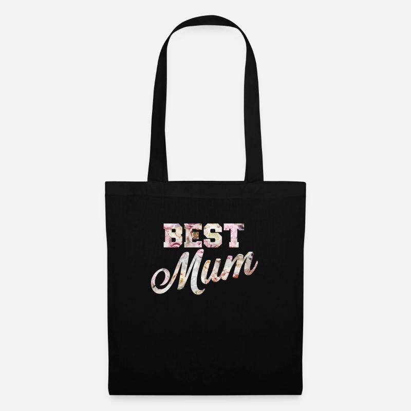 best mum - Tote Bag - black