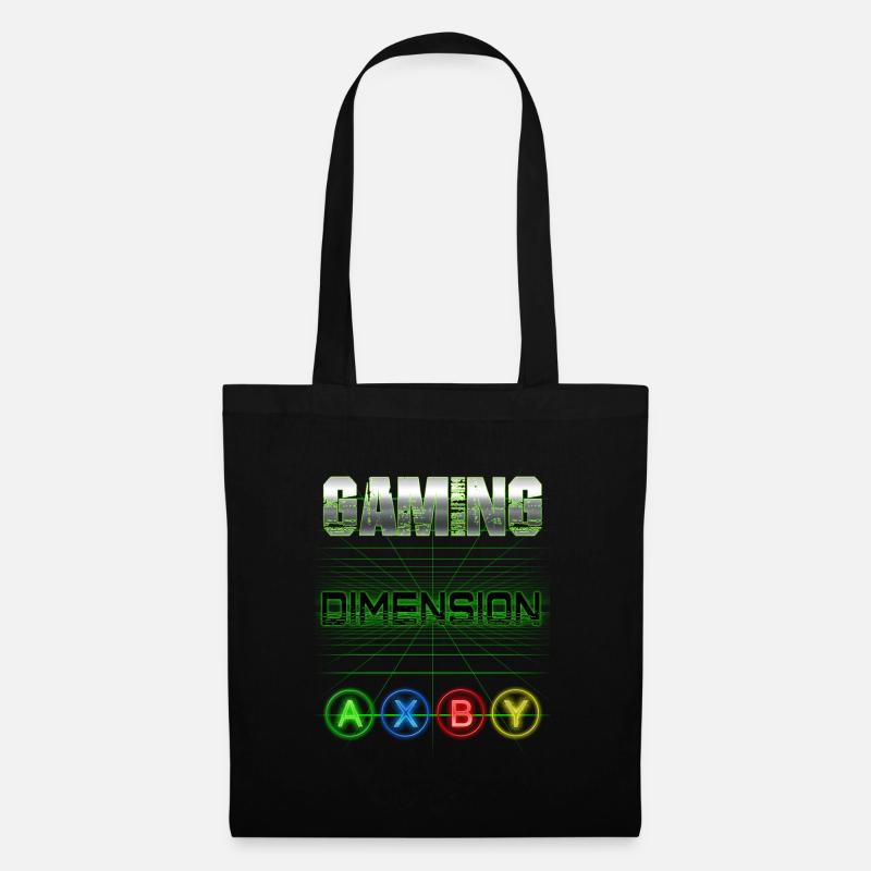 GAMING-DIMENSION (AXBY) - Stoffbeutel - Schwarz
