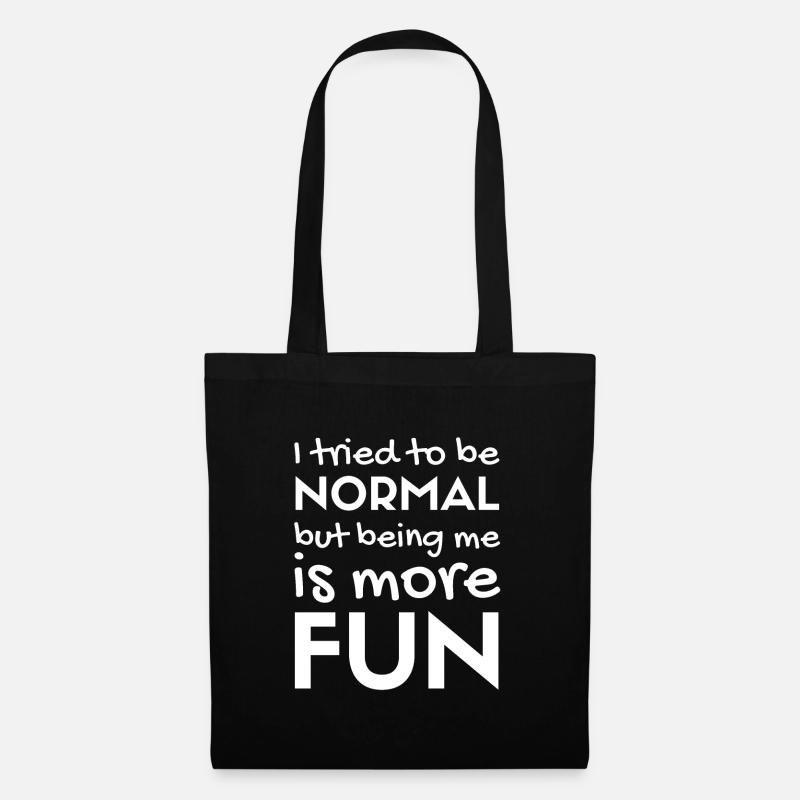 Fun fun - Tote Bag - black