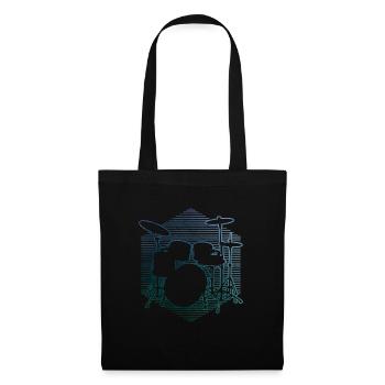 Drumming Drums Women Drummer - Tote Bag - black - Front