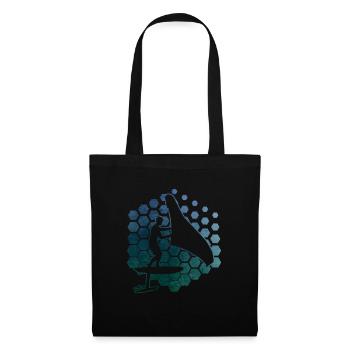 Women hydrofoil Men wingfoil wingsurf wingsurfe - Tote Bag - black - Front