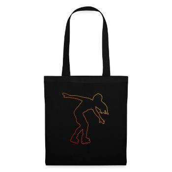 Roller Skating Roller Skating Roller Skates - Tote Bag - black - Front
