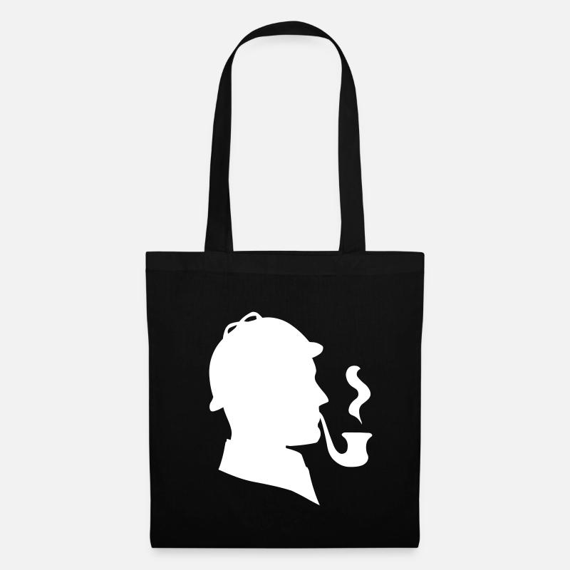 Sherlock Holmes - Tote Bag - black