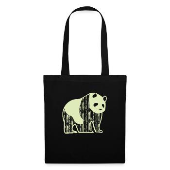 Panda animal welfare - Tote Bag - black - Front