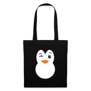 Penguin Costume - Tote Bag - black - Front