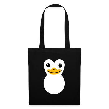 Penguin Costume - Tote Bag - black - Front