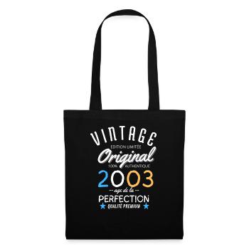 Vintage Original 2003 - Sac en tissu - noir - Devant