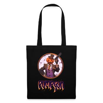 Pumpkin D Pump Gun - Stylish for the OGs - Tote Bag - black - Front