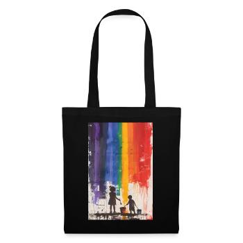 Colourful - Tote Bag - black - Front