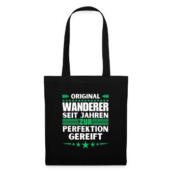 Wanderers matured to perfection - Tote Bag - black - Front