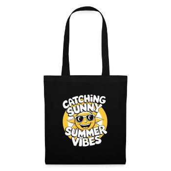 Sunny Summer Moments Vibes Summer Sun - Tote Bag - black - Front