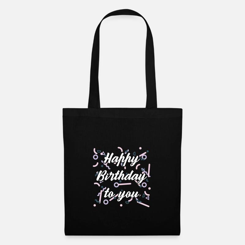 birthday - Tote Bag - black